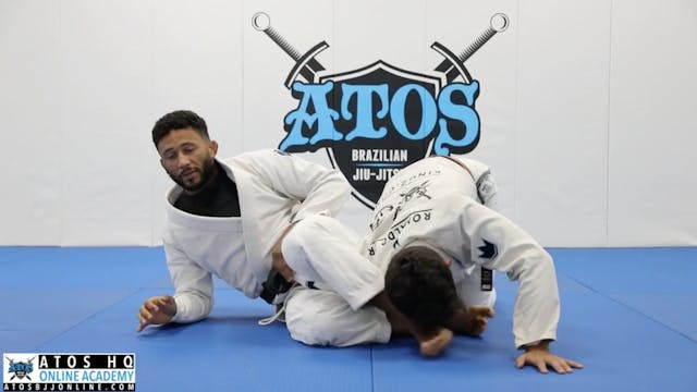 Omoplata Sweep Attack From Spider Gua...