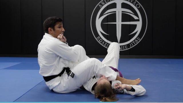 Step Over Arm Bar From Side Control