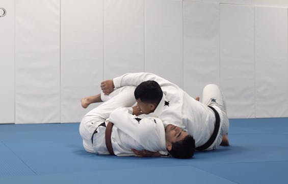 Passing Shin on Shin With Long Step |...