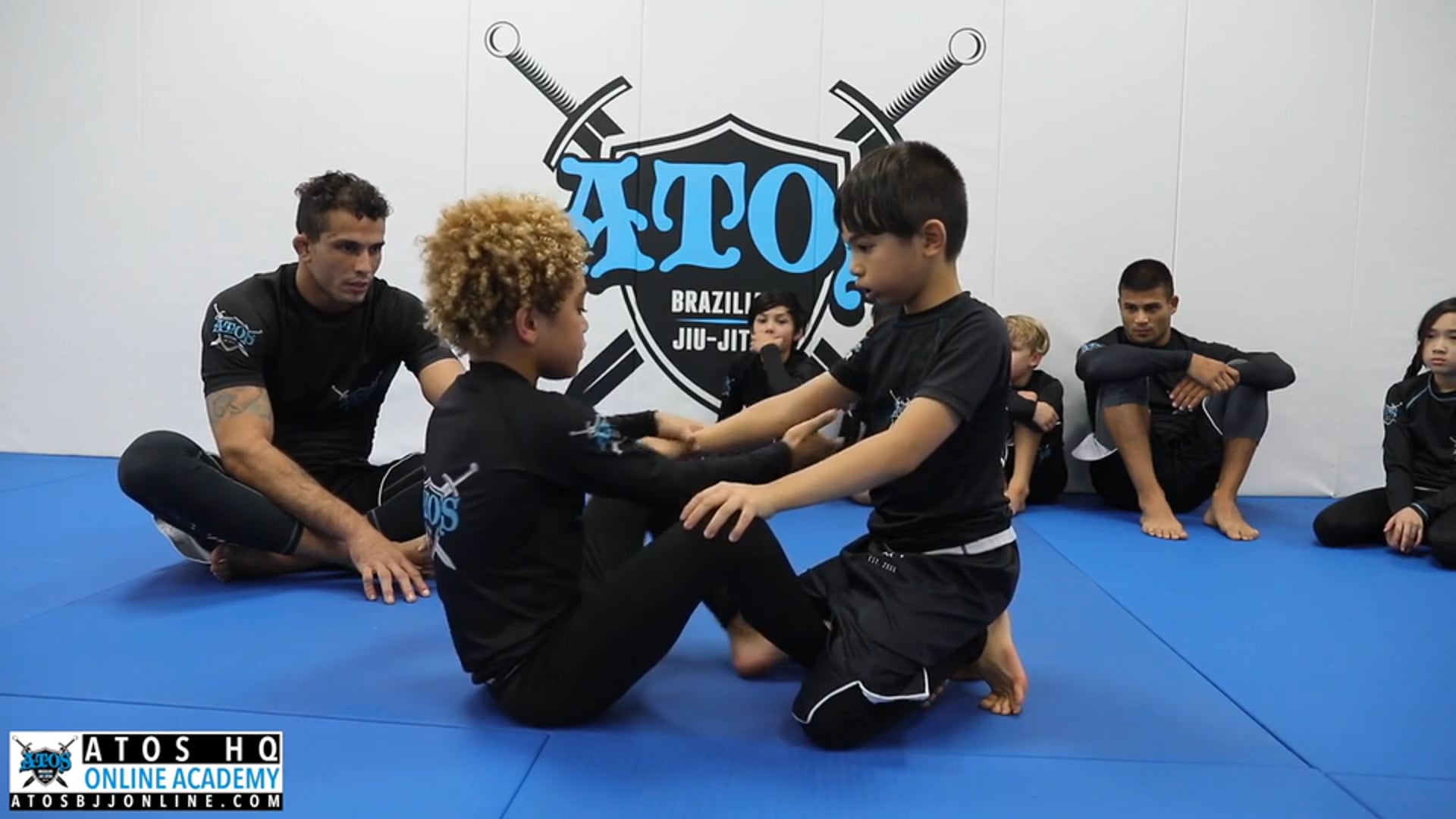 Kid's Class - Arm Drag To Back Take From Hooks Guard