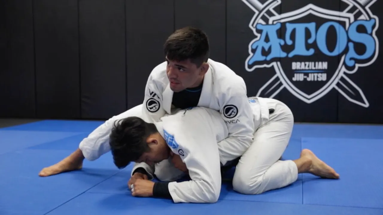 Catching the Crucifix From the Turtle Position - Michael Liera Jr ...