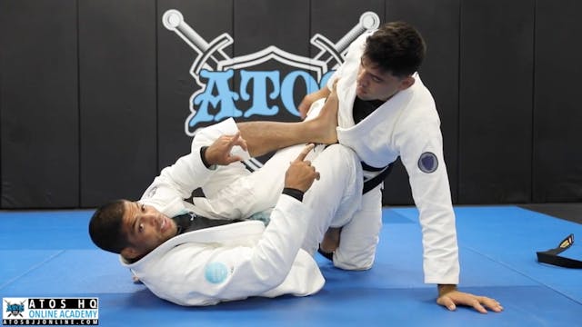 One Leg X from Half Guard + Sweep Opt...