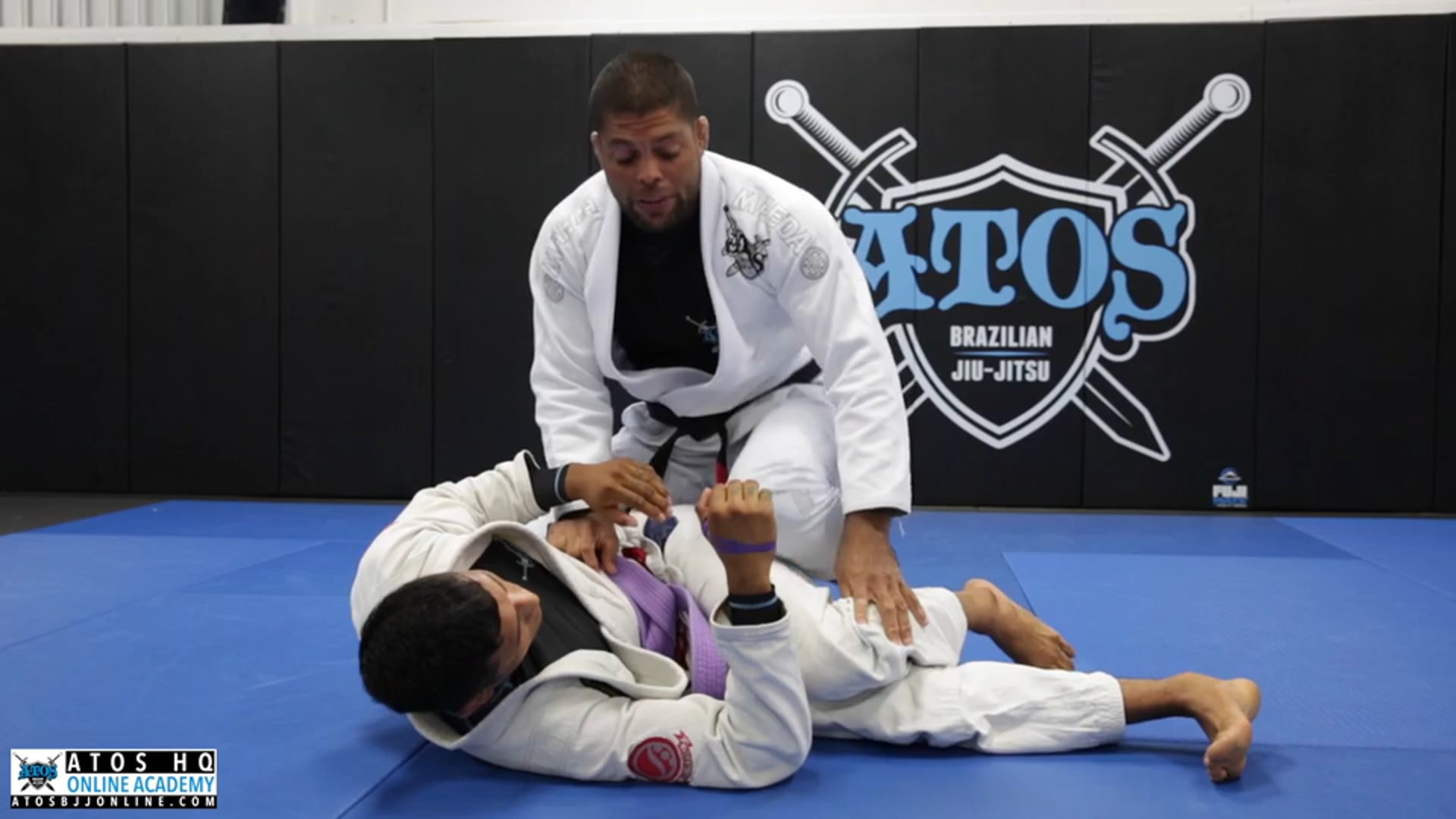 Windshield Wiper Foot Work with Leg Pin + Back Take