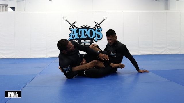 Modified X Guard Pull to Modified Ankle Lock
