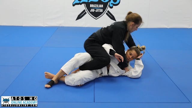 Back Take From Reverse Half Guard