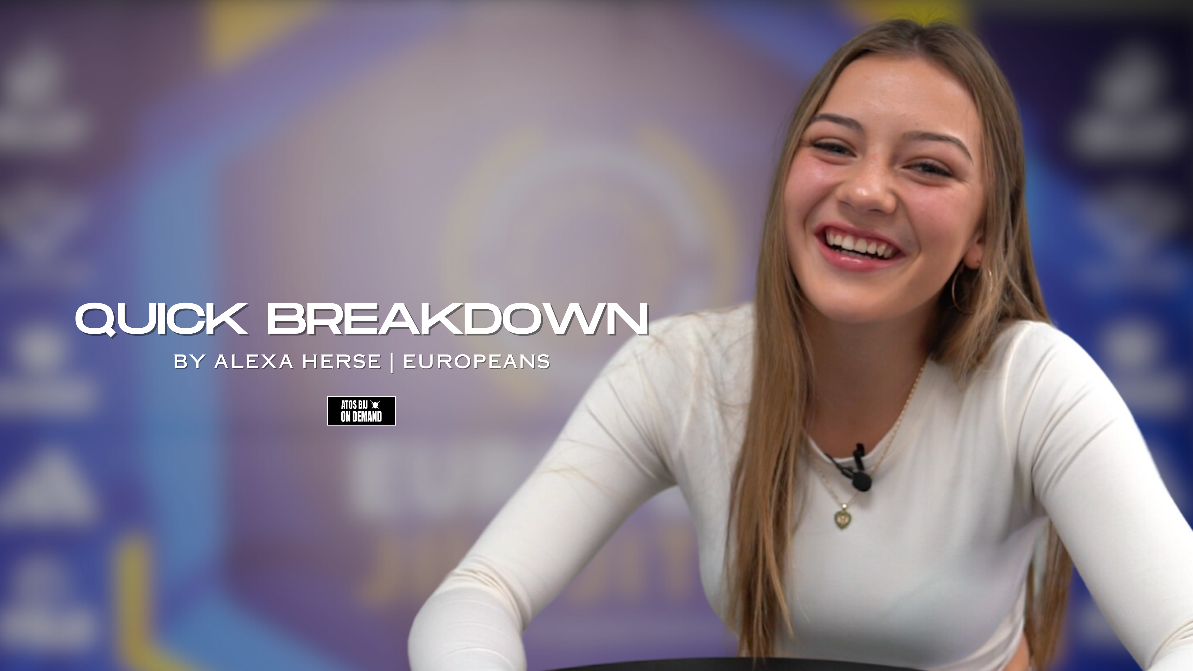 A Quick Breakdown On Alexa Herse's Bolo At IBJJF Euros