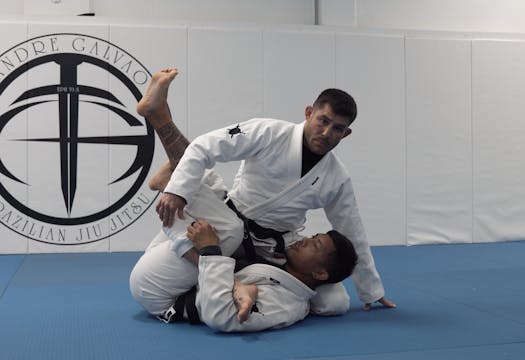 Deep Half Guard to Waiter Guard