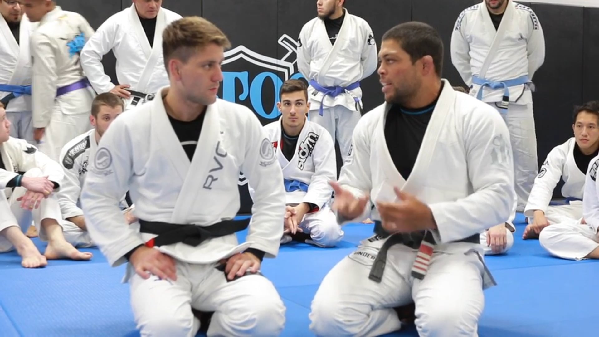 Side Smash Pressure Pass: Andre Galvao Atos HQ Seminar 