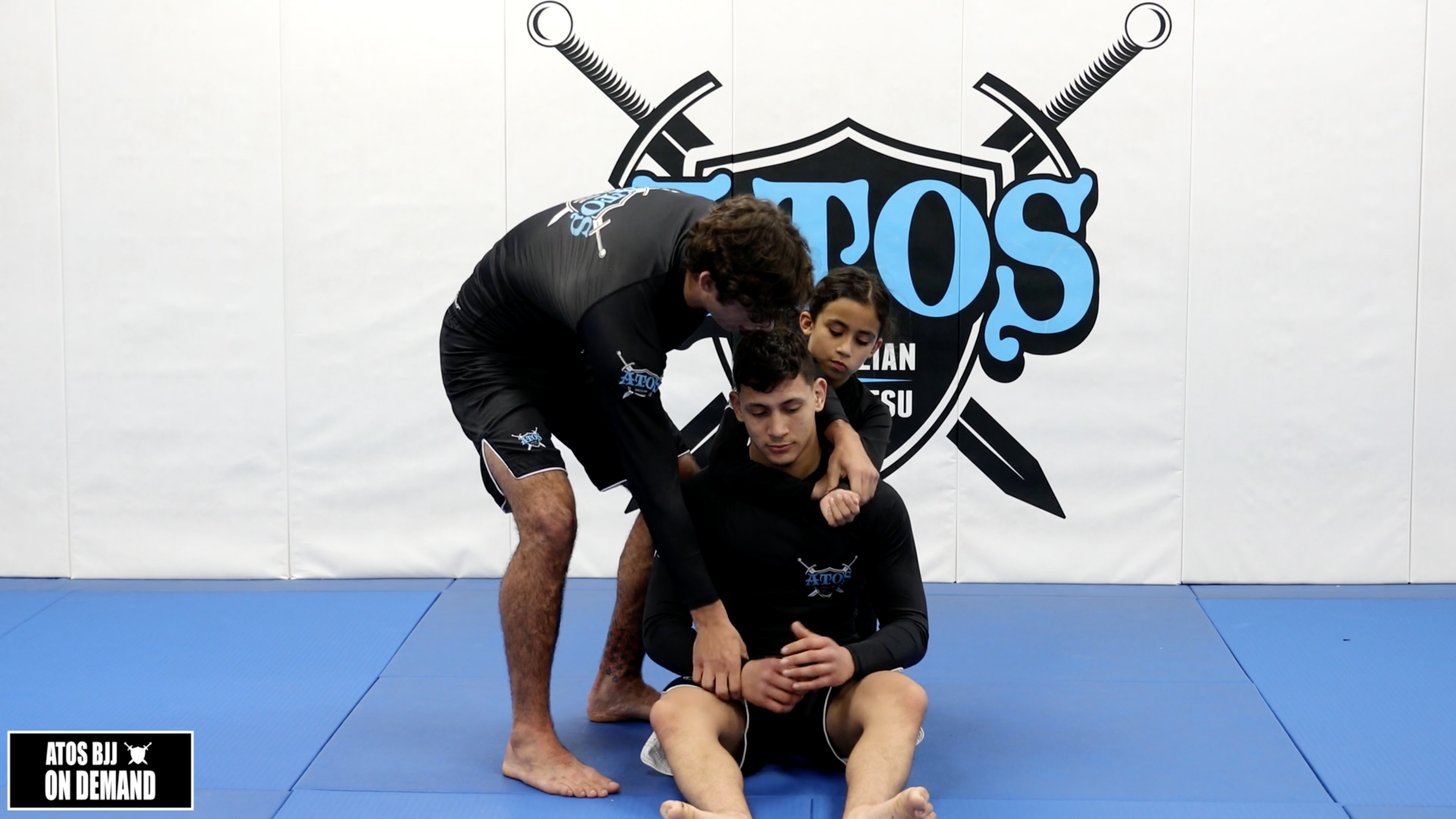 Rear Naked Choke from the Back - Kid's Class