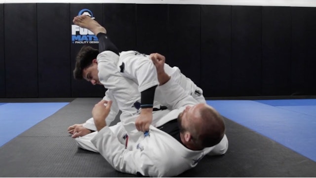 Over Under Pass Defense to Hip Bump Sweep