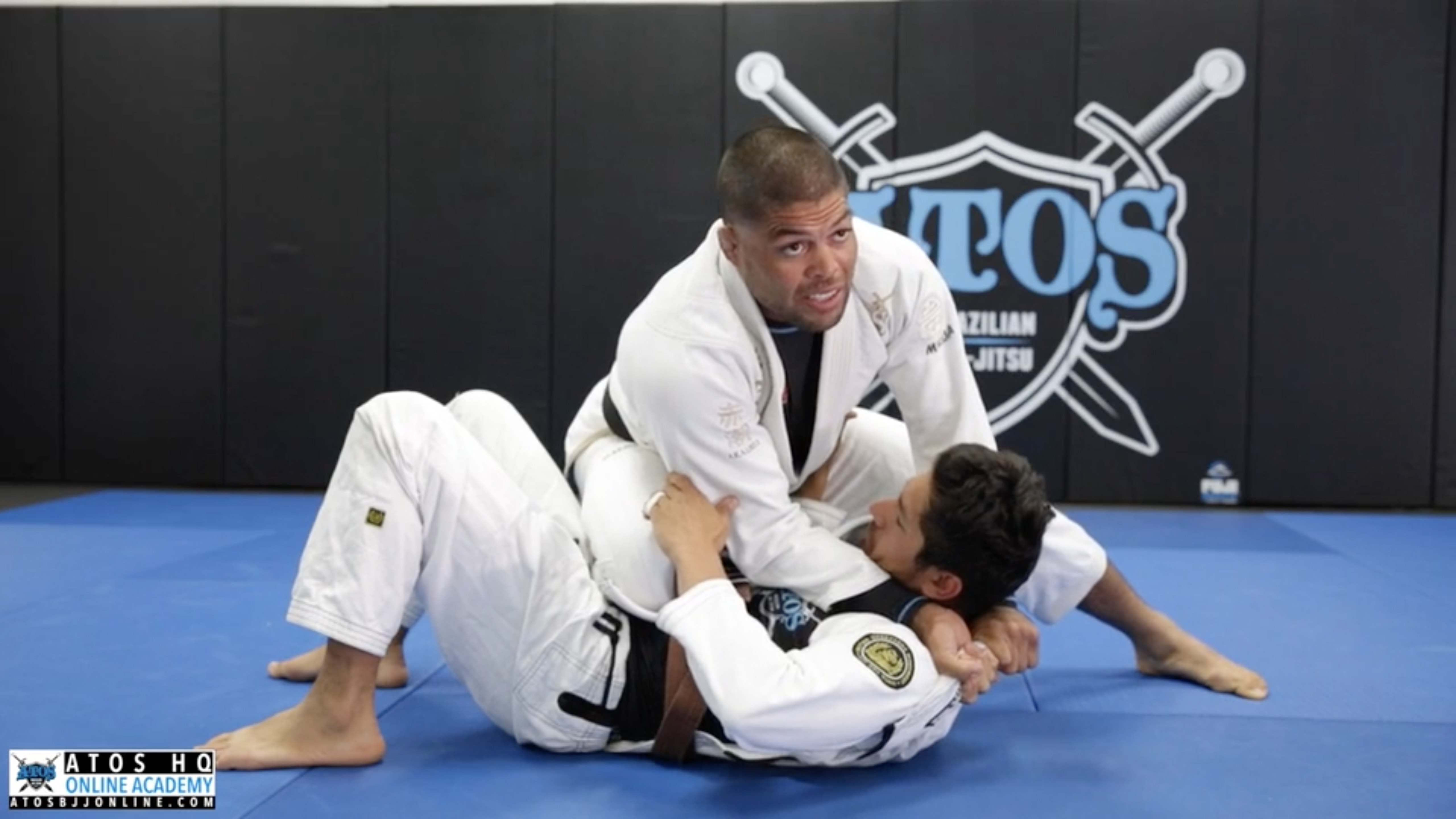 Baseball Choke From Side Control 