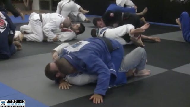 Galvao Rolling With A Brown Belt Duri...