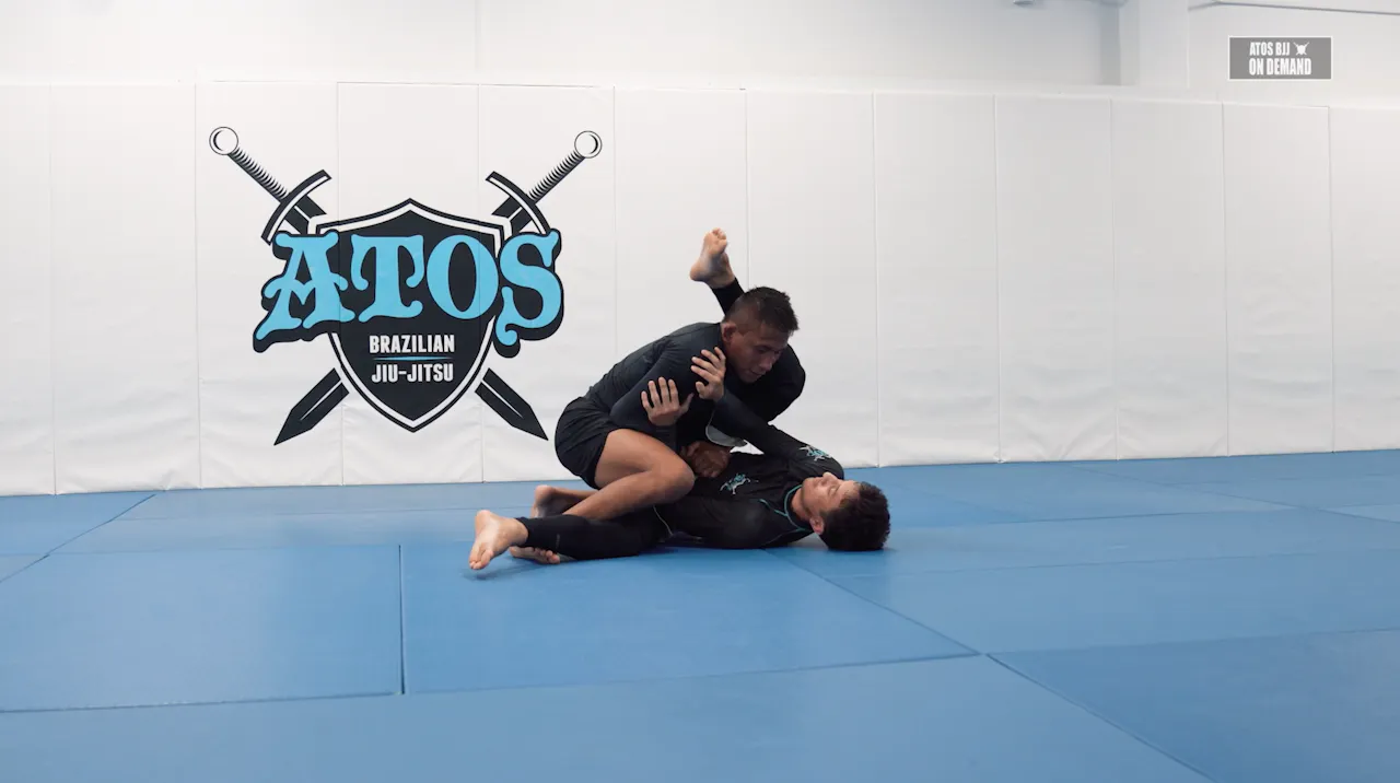 Stack Pass from Open Guard | Part 1 - Lucas Pinheiro - Atos BJJ OnDemand