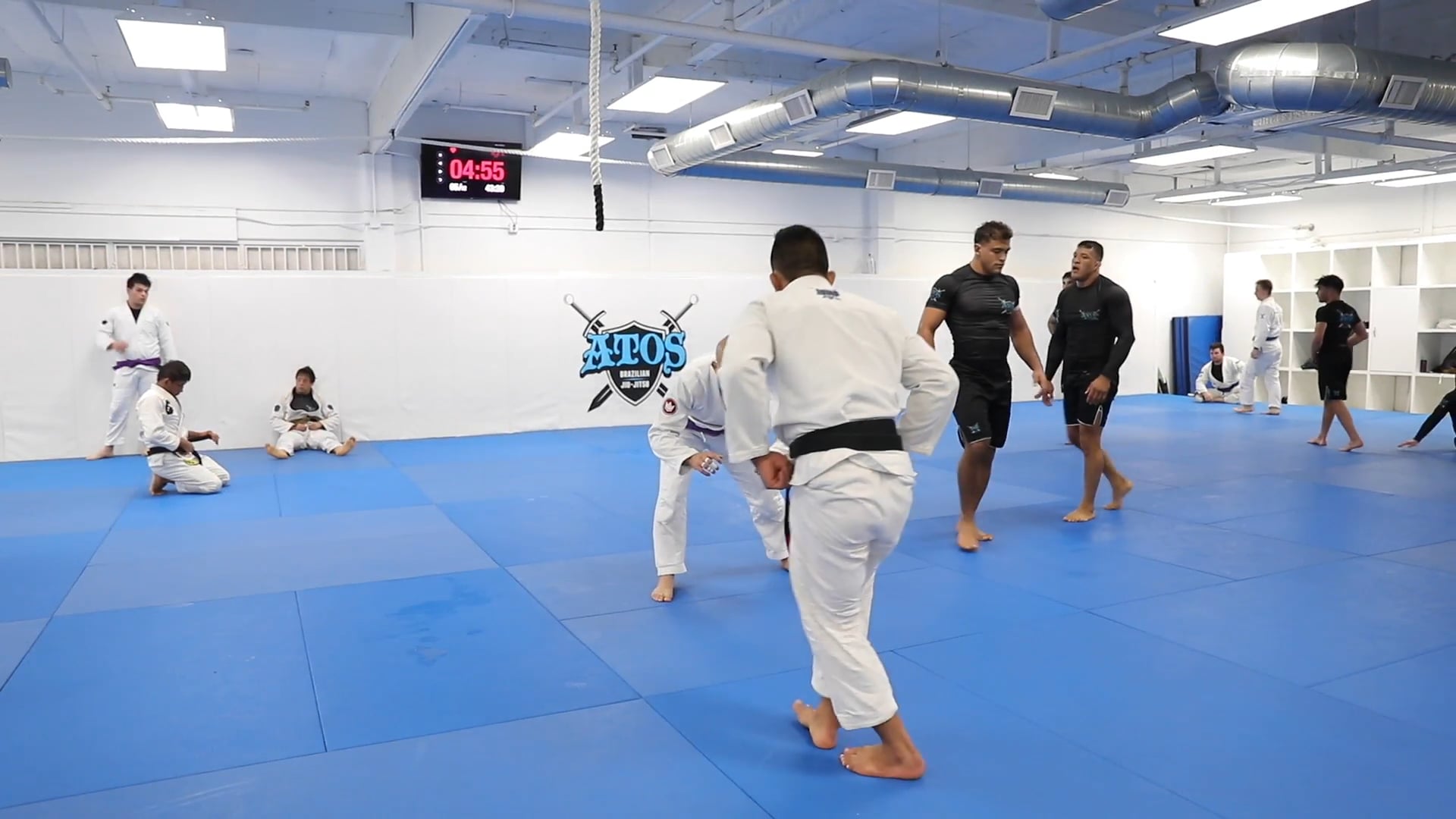 Atos Black Belt Andy Murasaki Vs Atos Purple Belt Andre Valle