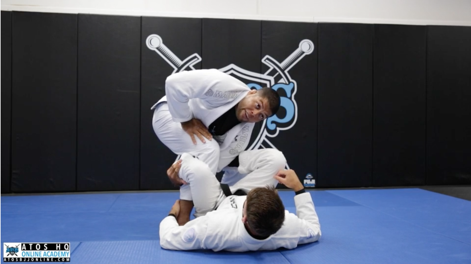 Knee Bar From De La Riva Guard