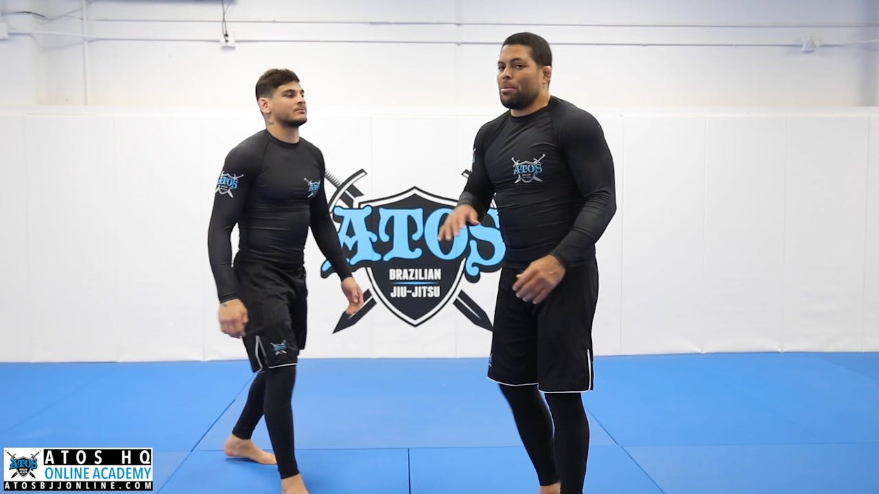 Front bear hug defense Atos BJJ OnDemand