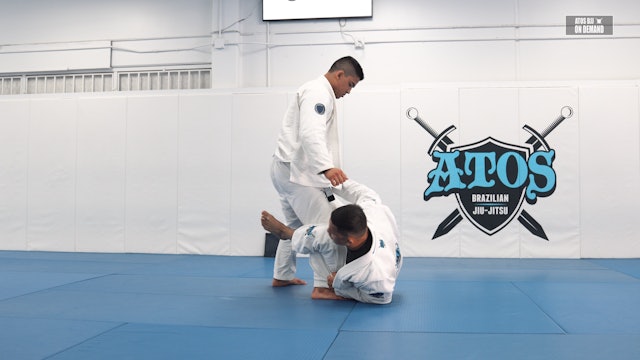 Break Your Opponent's Posture When He Is Tall: Leg Drag Passing from DLR Guard