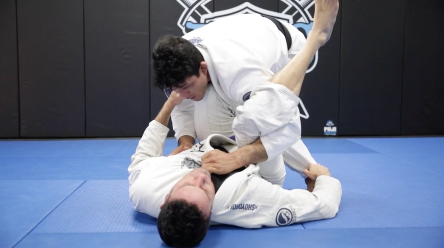 Stack Pass from DLR Underhooking the Leg