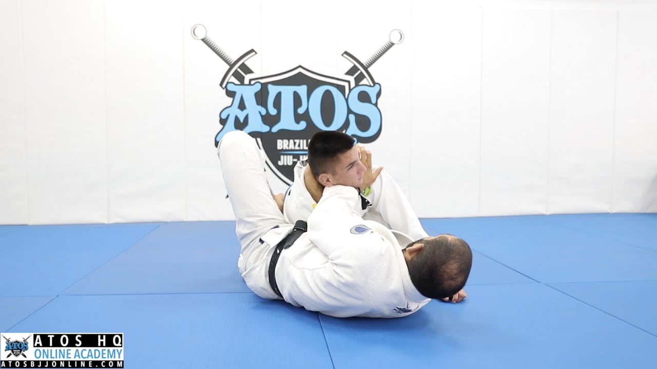 Arm Drag to Cross Choke Kid's Class Kid's Classes Atos BJJ OnDemand