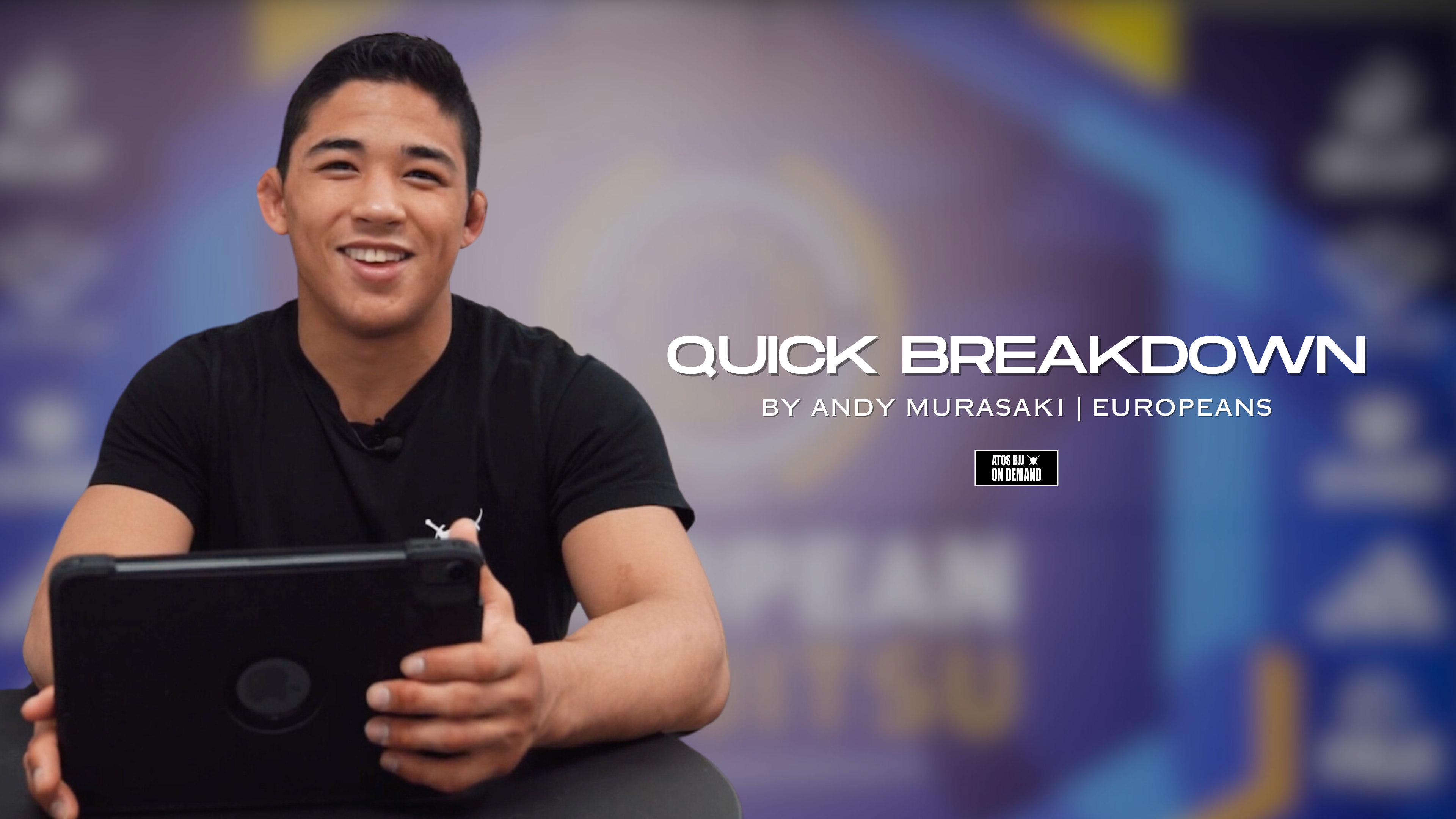 A Quick Breakdown On Andy Murasaki's Cross Collar Choke At IBJJF Euros