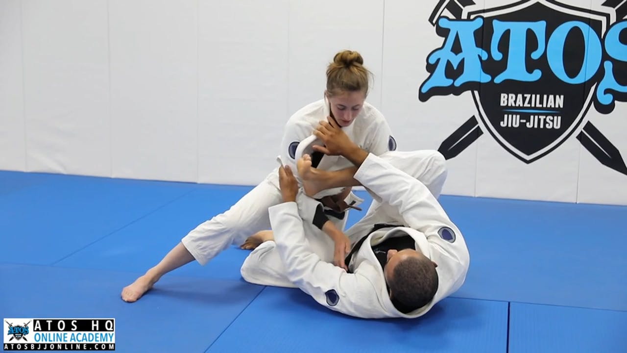 Knee Cut Pass When Opponent Lassos - Atos BJJ OnDemand