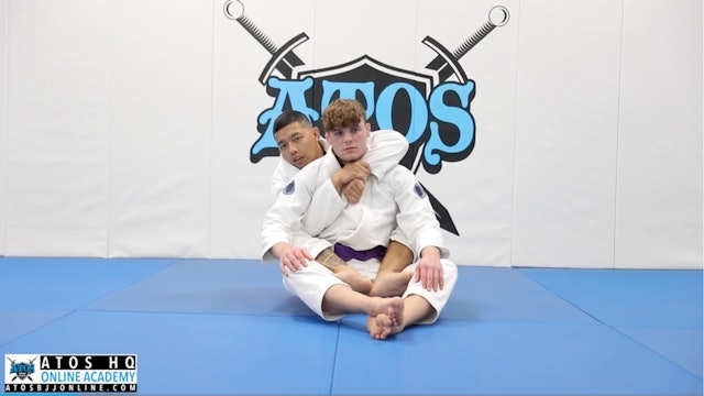 Basic Submissions From The Back - RNC, Arm Bar, Collar Choke