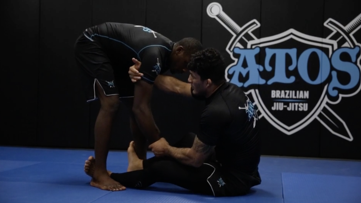 The Fishing Pole Guard To X Guard Sweep Attack