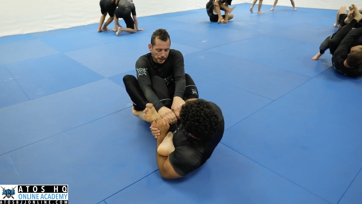 Andre Galvao Flow Roll With One Of His Brown Belts Vincent 