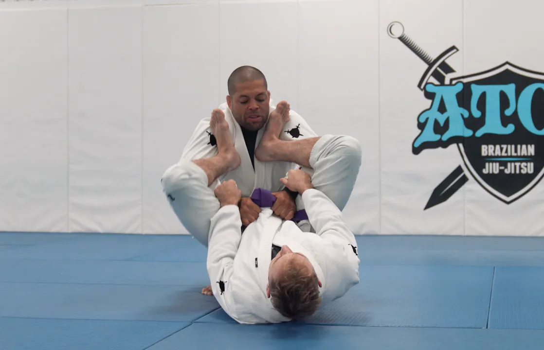 Ankle Lock From Double Sleeve | Part 1 - Lasso Guard - Atos BJJ OnDemand