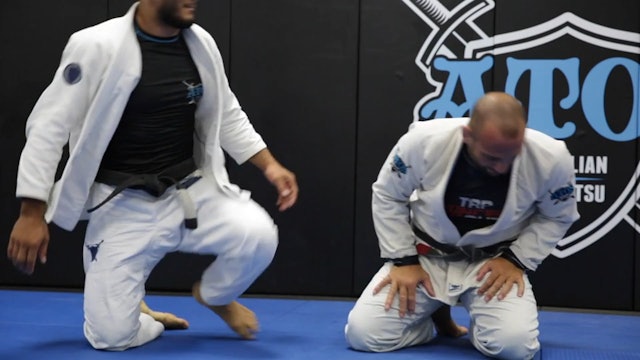 Sweeping From the Spider Guard into X Guard