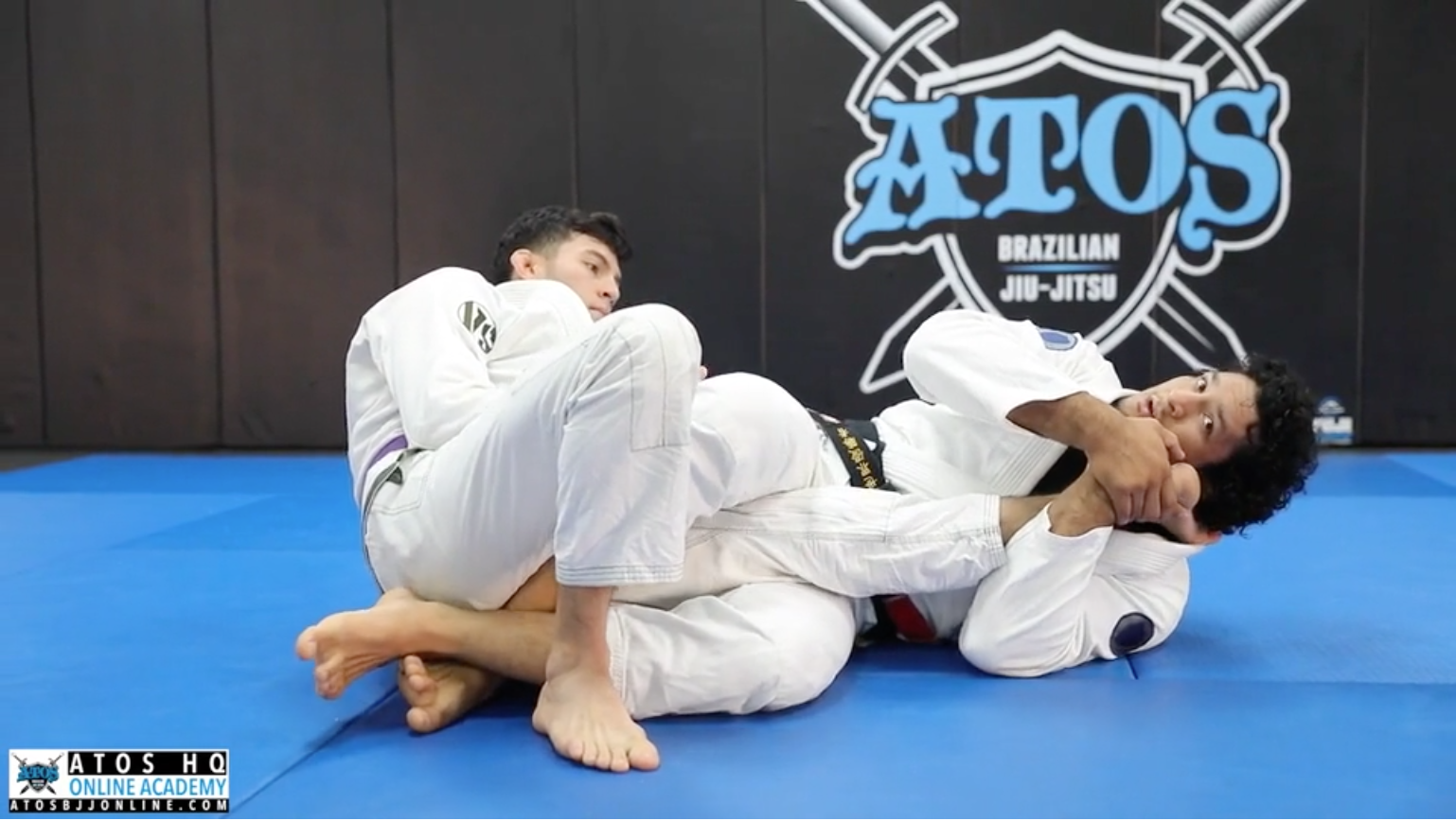 Knee Bar from DLR Guard + Sweep Option 