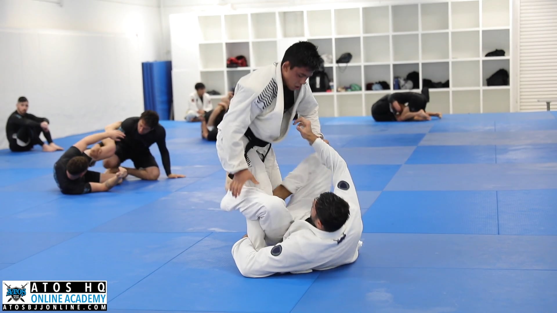 Atos HQ Black Belts Andy Murasaki vs Fellipe Trovo