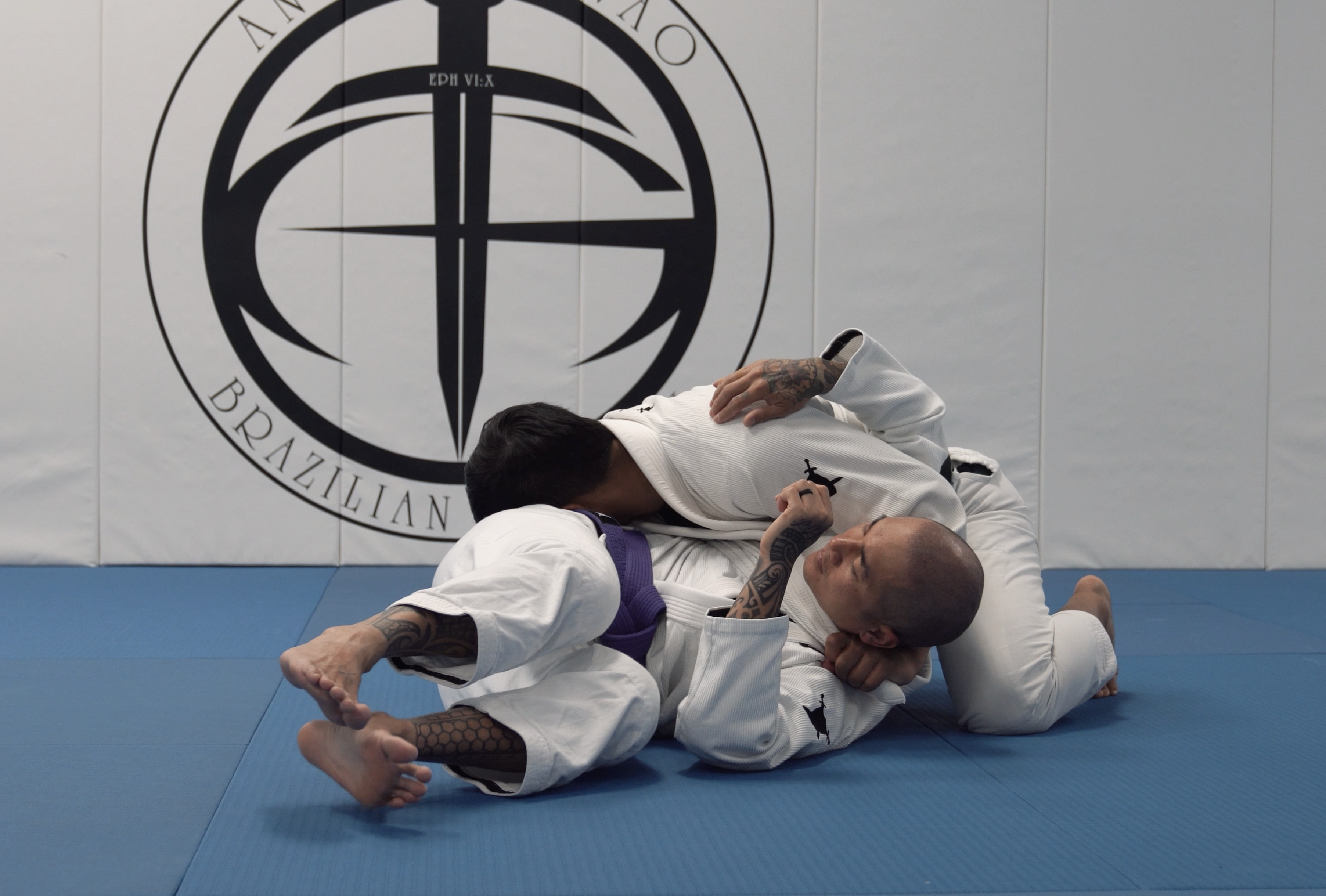 Ninja Choke From Side Control