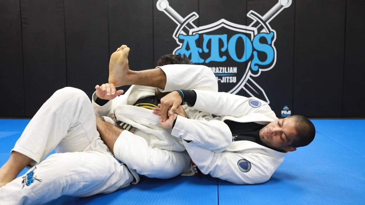 Wrist Lock From the Back Andre Galvao Atos BJJ OnDemand