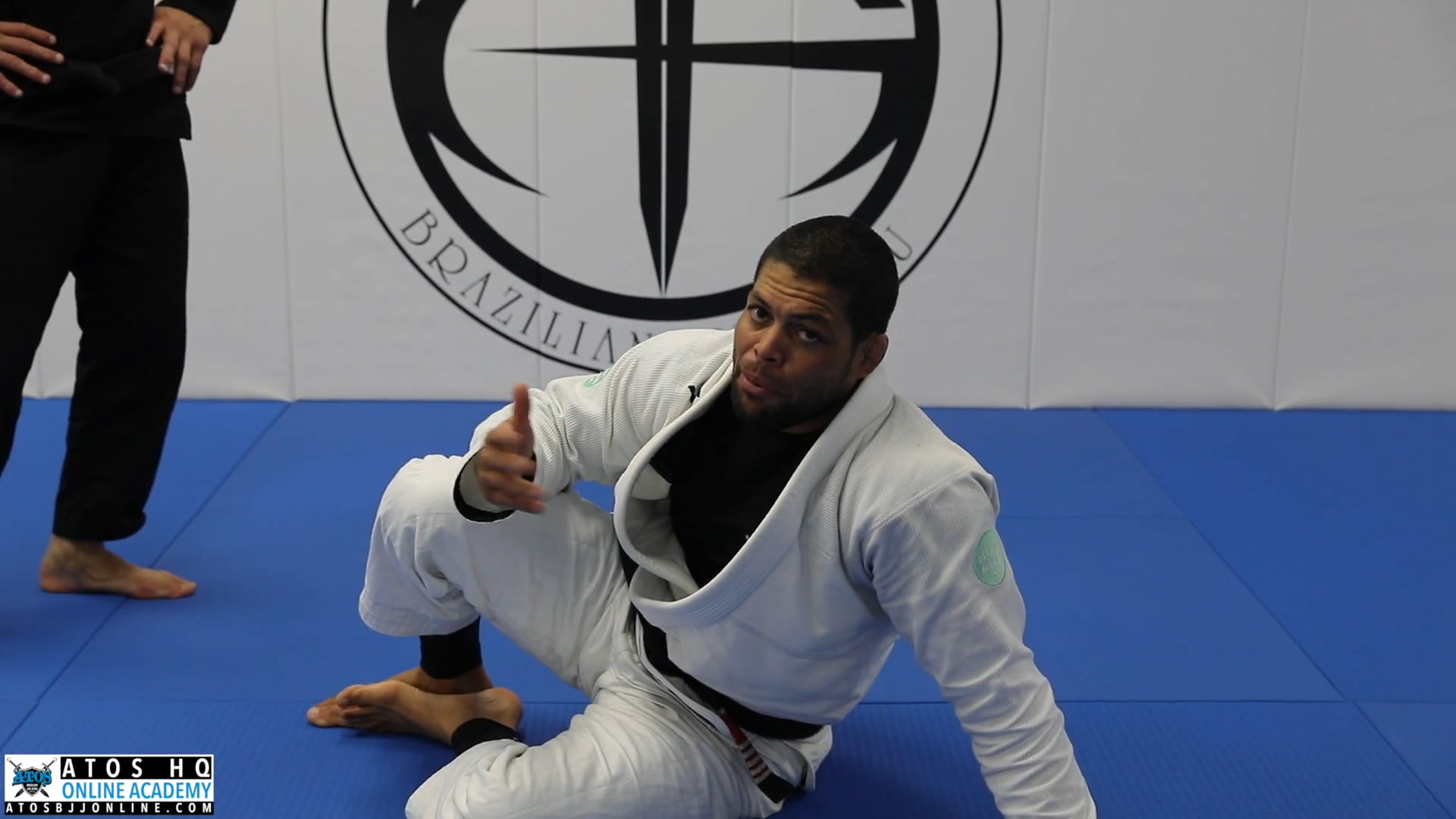 Stack Pass Defense to K Guard + Ankle Lock or Double Leg Takedown