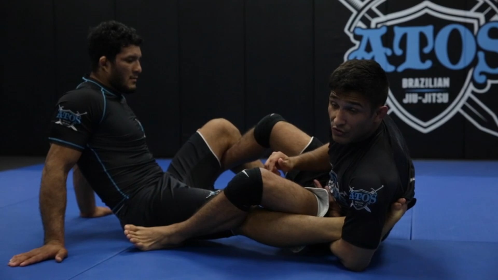 Ankle Lock From De La Riva Guard + Sweep 