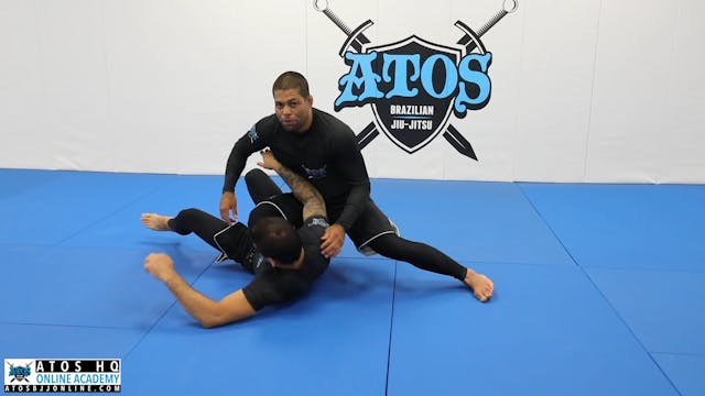 Back Take Transition to Arm Bar 
