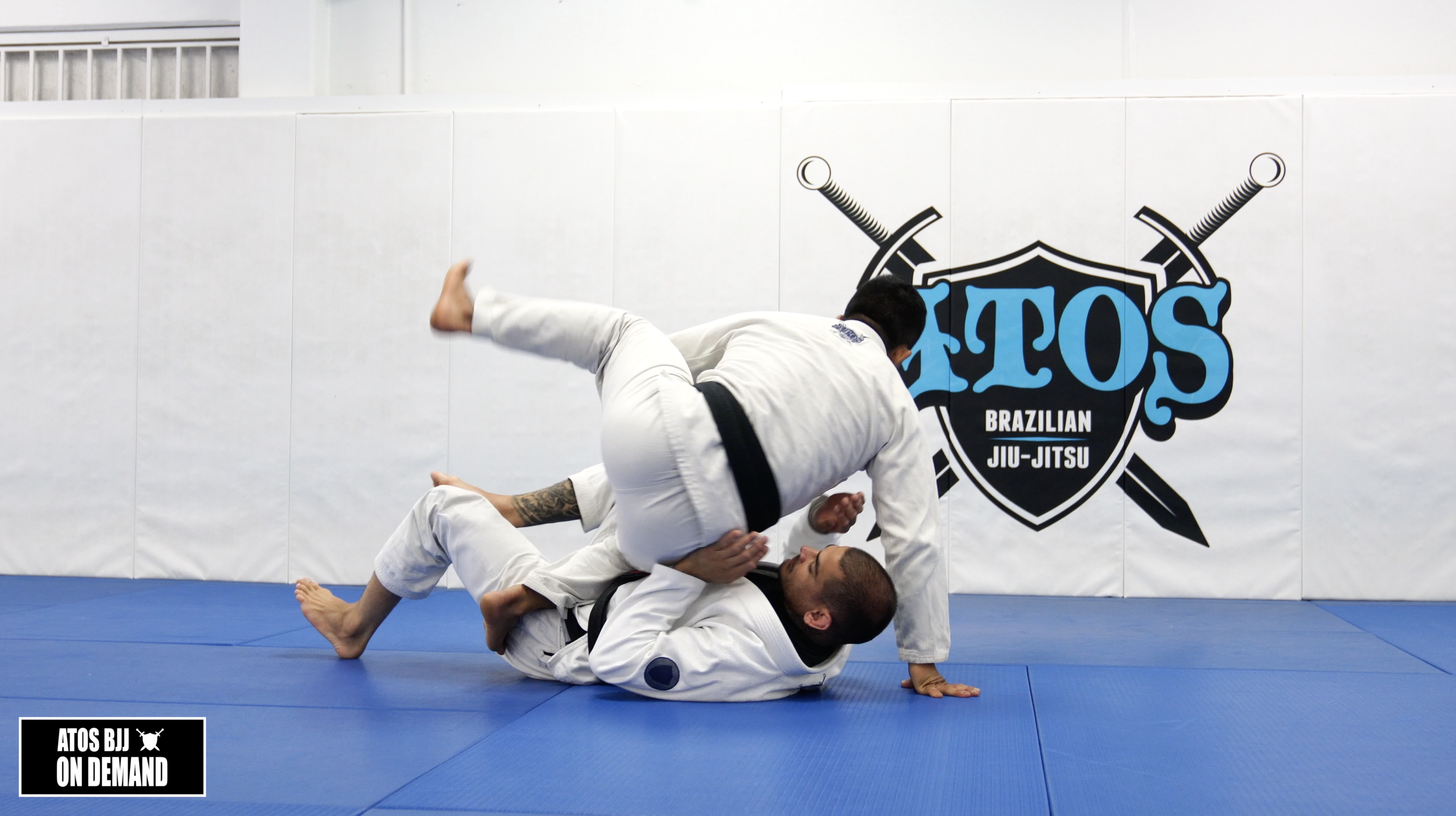 Long Step From Single Leg X Guard