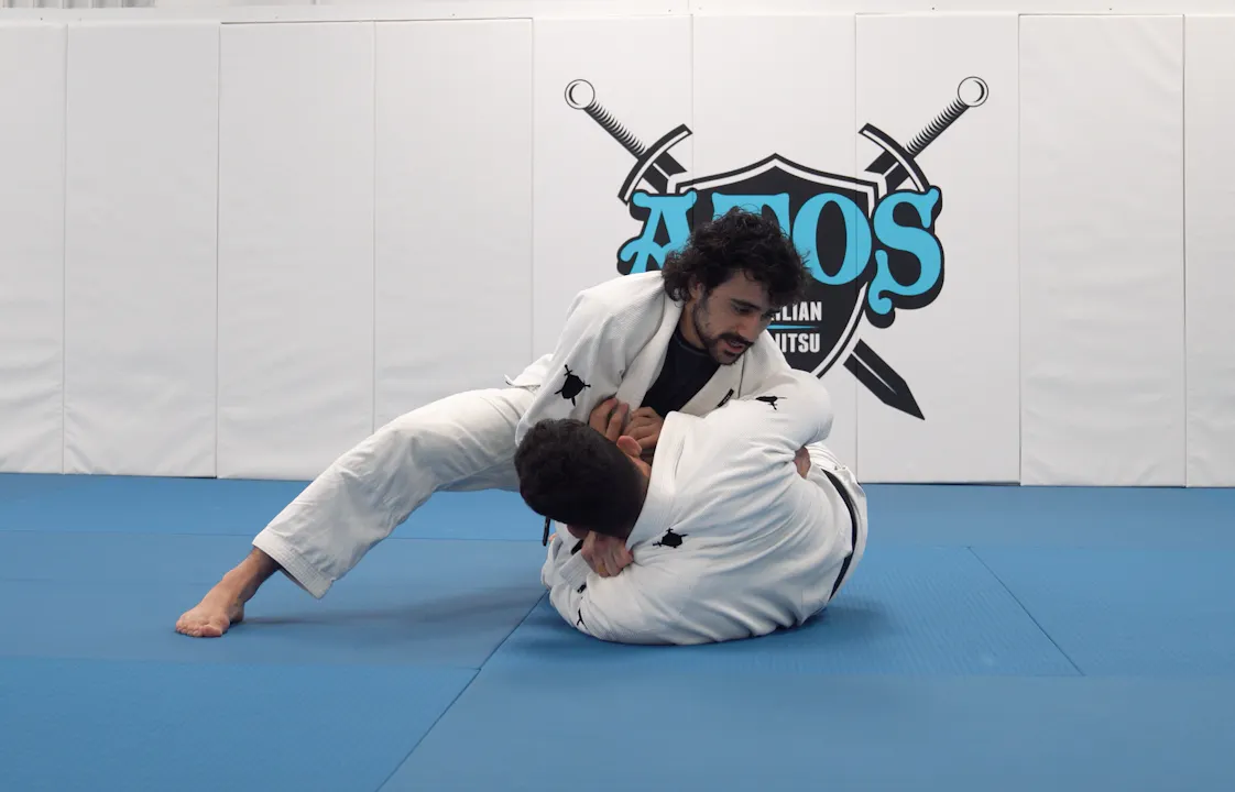 Knee Cut Pass From De la Riva | Part 2 - Atos BJJ OnDemand