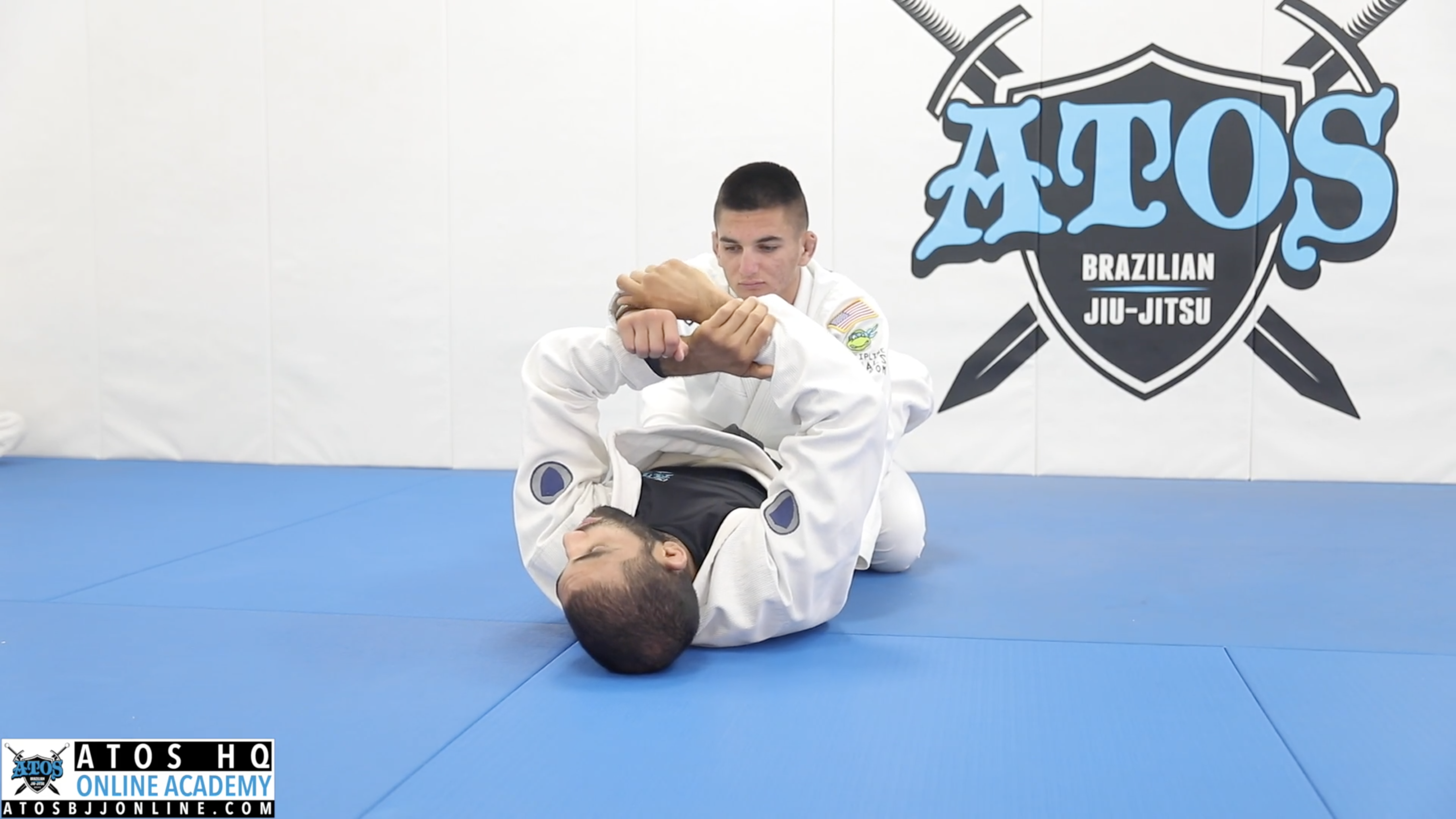 Arm Drag From Closed Guard to take the Back - Kid's Class