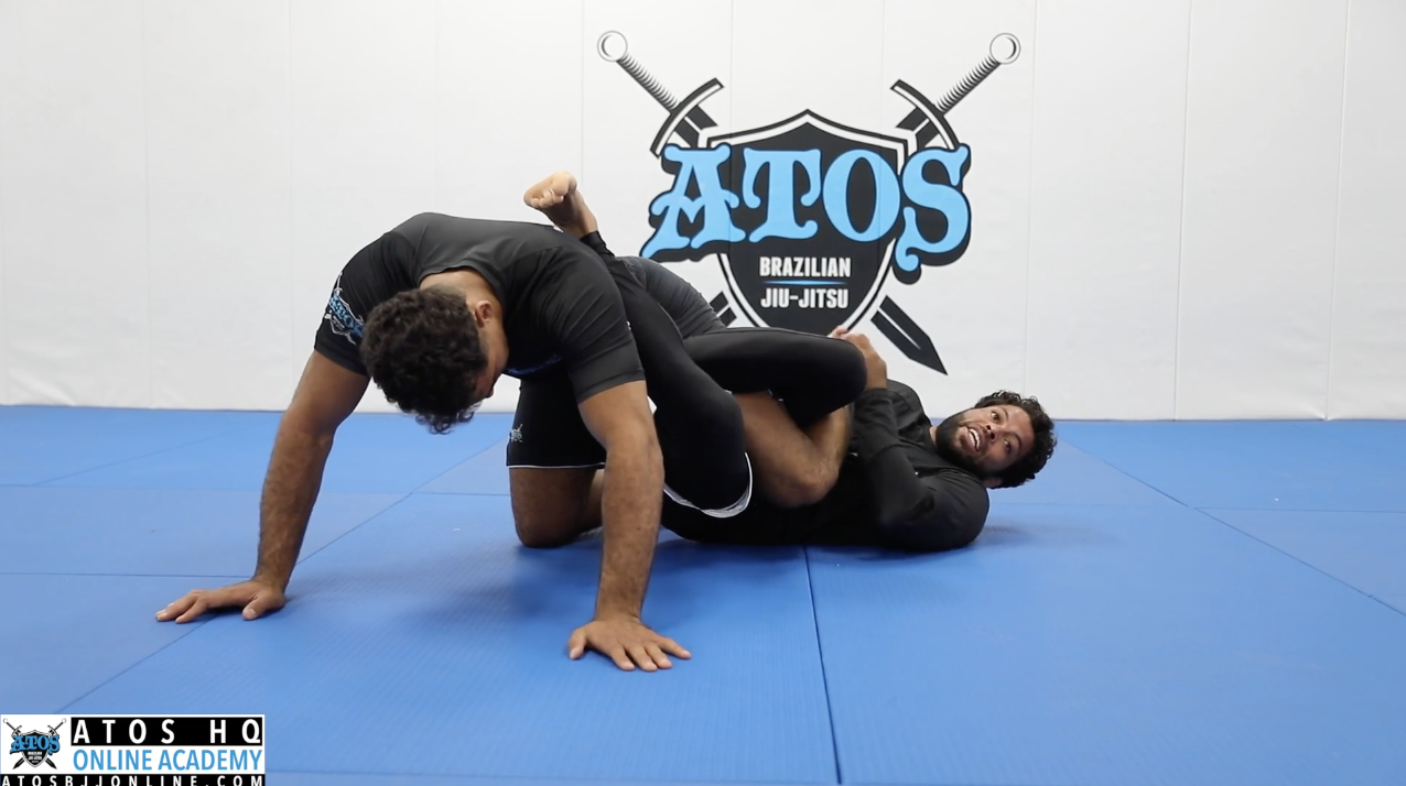 Takedown Warm Up + Outside Heel Hook Attack From Deep Half 