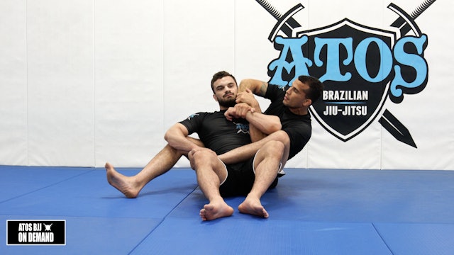 Arm Bar from the Back Using the Kimura Trap - Kid's Class