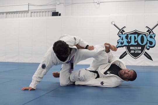 One Leg X to Facebolo Sweep & Crab Ri...