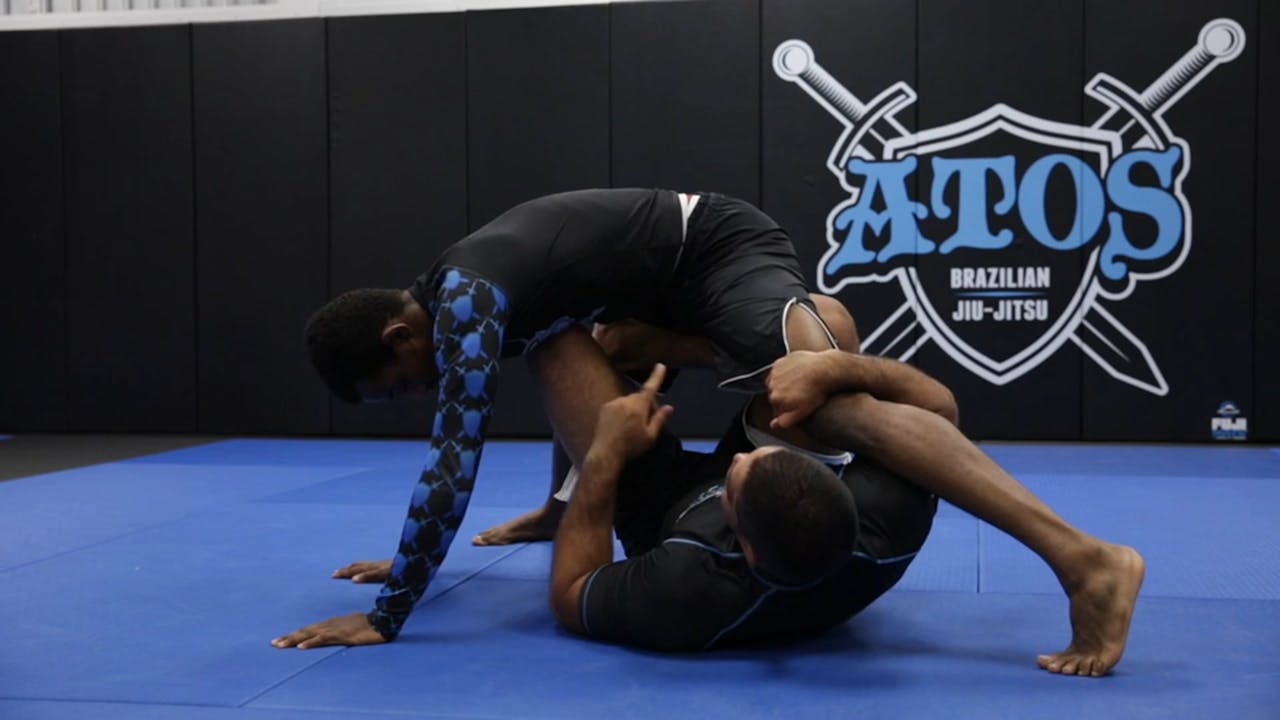 Sweeping With the Hooks Guard With X Guard Entry Andre Galvao Atos