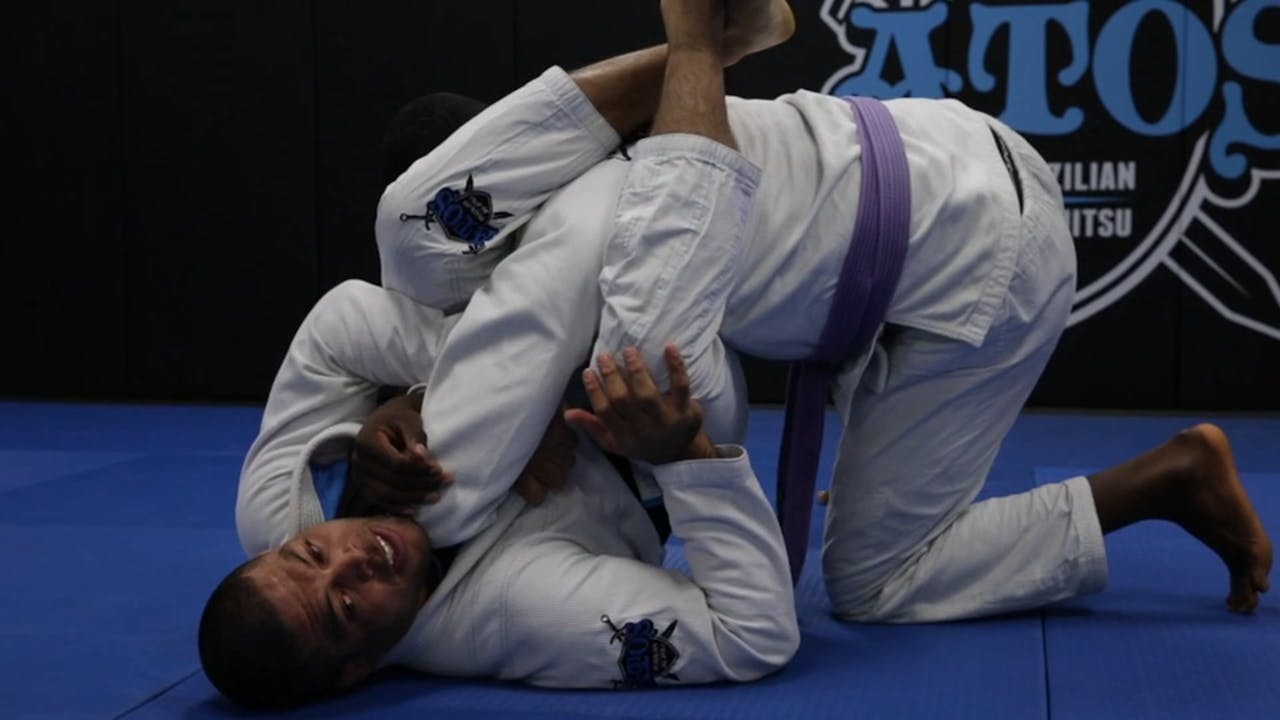 Arm Bar From Closed Guard + Triangle and Omoplata Transitions Andre