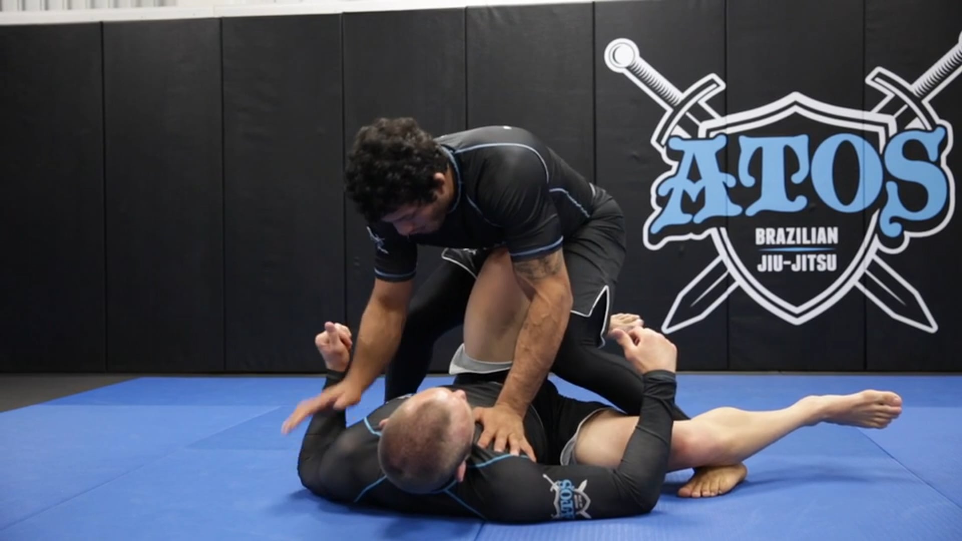 Passing the Hooks Guard with North/South Choke