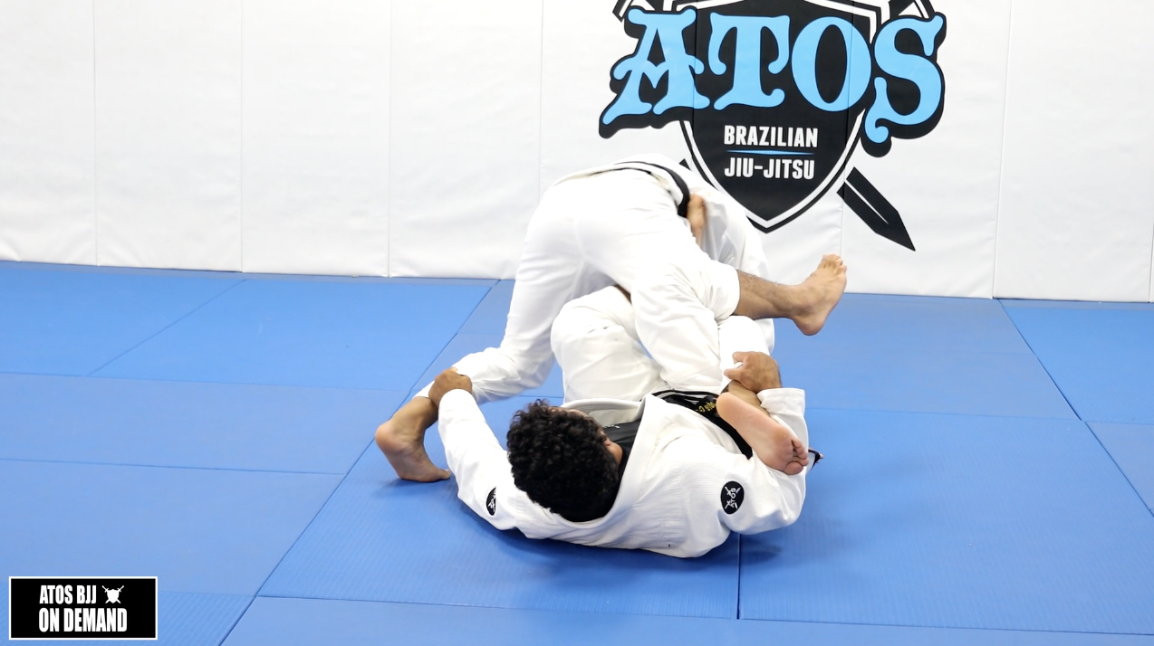 Modified Kiss of the Dragon to Crab Ride Double Pant Grip Sweep