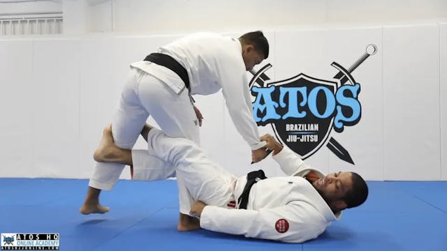 Single Leg Sweep From DLR Guard 
