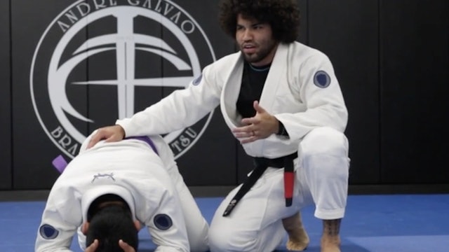 Transitions: Toreando Pass From DLR Guard to Clock Choke Submission