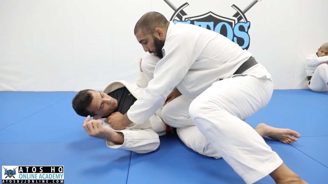 The Weave Pass From Knee Cut Position - Kid's Class